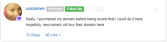 Wealthy Affiliate Review - review from a wealthy affiliate member about domain purchase