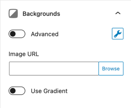 image showing advanced backgrounds