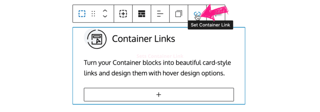 GenerateBlocks Pro Review: - container links image 1