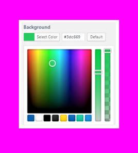 GeneratePress premium theme review color picker